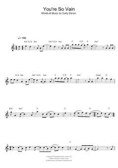 You're So Vain von Carly Simon (Download) 