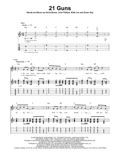 21 Guns von Green Day (Download) 