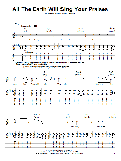 All The Earth Will Sing Your Praises von Paul Baloche (Download) 