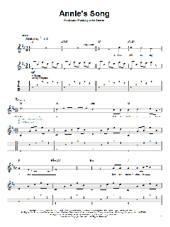 Annie's Song von John Denver (Download) 