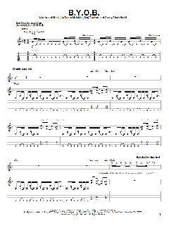 B.Y.O.B. von System Of A Down (Download) 