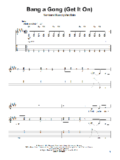 Bang A Gong von T. Rex (Download) 