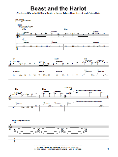 Beast And The Harlot von Avenged Sevenfold (Download) 
