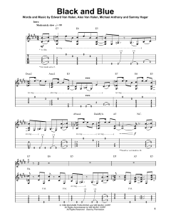 Black And Blue von Van Halen (Download) 