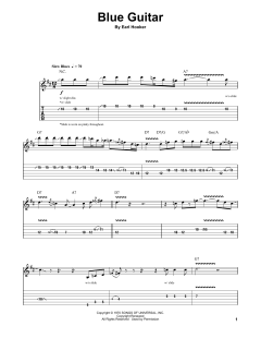 Blue Guitar von Earl Hooker (Download) 