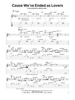 Cause We've Ended As Lovers von Jeff Beck (Download) 