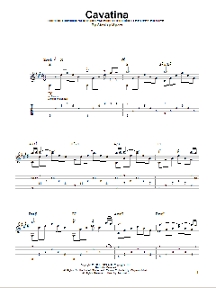 Cavatina von John Williams (Download) 