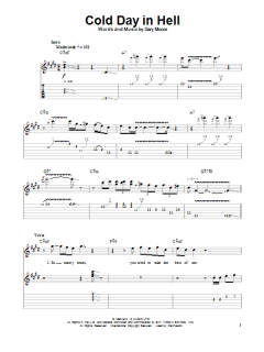 Cold Day In Hell von Gary Moore (Download) 