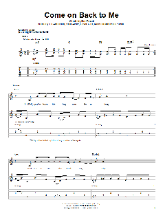 Come On Back To Me von Third Day (Download) 