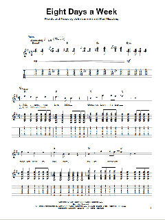 Eight Days A Week von The Beatles (Download) 