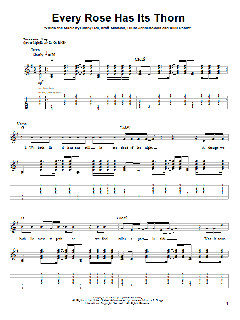 Every Rose Has Its Thorn von Poison (Download) 