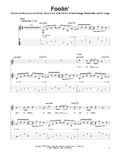 Foolin' von Def Leppard (Download) 