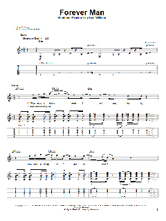 Forever Man von Eric Clapton (Download) 