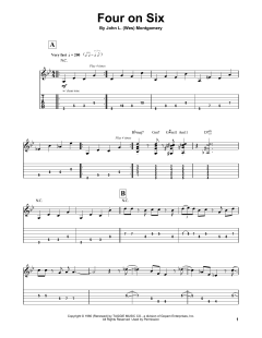 Four On Six von Wes Montgomery (Download) 