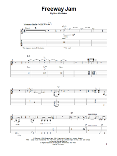 Freeway Jam von Jeff Beck (Download) 