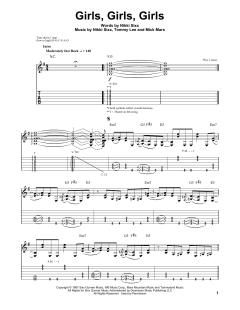 Girls, Girls, Girls von Motley Crue (Download) 