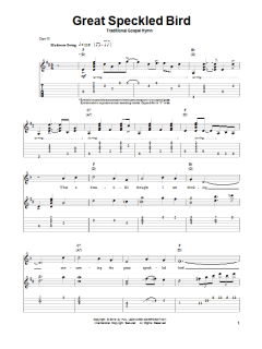 Great Speckled Bird von Traditional Gospel Hymn (Download) 