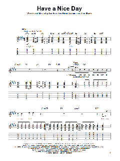 Have A Nice Day von Bon Jovi (Download) 