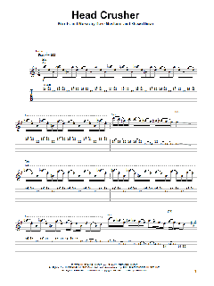 Head Crusher von Megadeth (Download) 