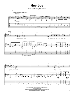 Hey Joe von Jimi Hendrix (Download) 