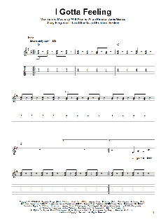I Gotta Feeling von Will Adams (Download) 
