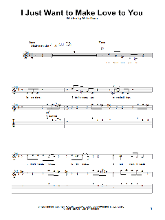 I Just Want To Make Love To You von Muddy Waters (Download) 