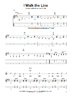 I Walk The Line von Johnny Cash (Download) 