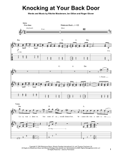 Knocking At Your Back Door von Deep Purple (Download) 