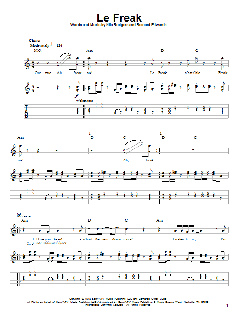 Le Freak von Chic (Download) 