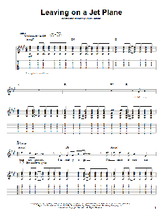 Leaving On A Jet Plane von John Denver (Download) 