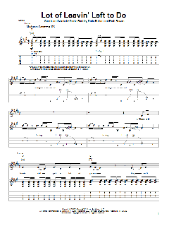 Lot Of Leavin' Left To Do von Dierks Bentley (Download) 