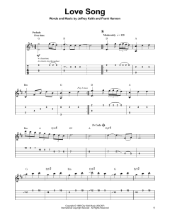 Love Song von Tesla (Download) 