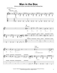 Man In The Box von Alice In Chains (Download) 