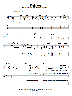 Melissa von Gregg Allman (Download) 