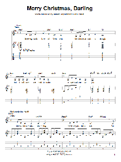 Merry Christmas, Darling von The Carpenters (Download) 