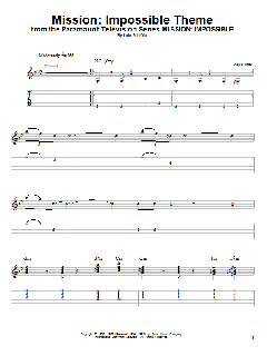 Mission: Impossible Theme von Lalo Schifrin (Download) 