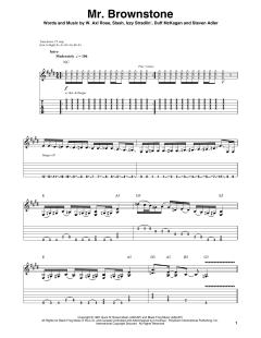 Mr. Brownstone von Guns N' Roses (Download) 