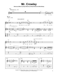 Mr. Crowley von Ozzy Osbourne (Download) 