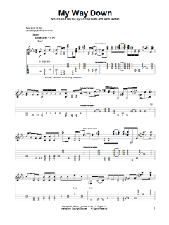 My Way Down von Chris Duarte (Download) 
