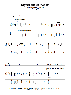 Mysterious Ways von U2 (Download) 