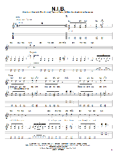 N.I.B. von Black Sabbath (Download) 