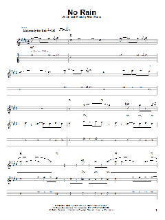 No Rain von Blind Melon (Download) 