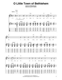 O Little Town Of Bethlehem von Phillips Brooks (Download) 