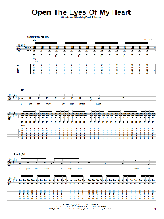 Open The Eyes Of My Heart von Sonicflood (Download) 