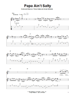 Papa Ain't Salty von T-Bone Walker (Download) 