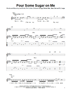 Pour Some Sugar On Me von Def Leppard (Download) 