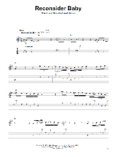 Reconsider Baby von Elvis Presley (Download) 