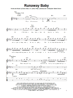 Runaway Baby von Bruno Mars (Download) 