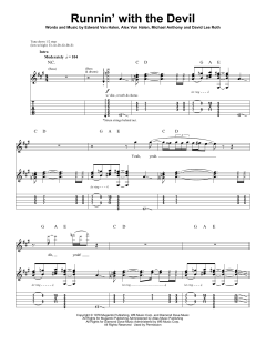 Runnin' With The Devil von Van Halen (Download) 