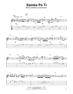 Samba Pa Ti von Carlos Santana (Download) 
